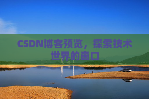CSDN博客预览，探索技术世界的窗口